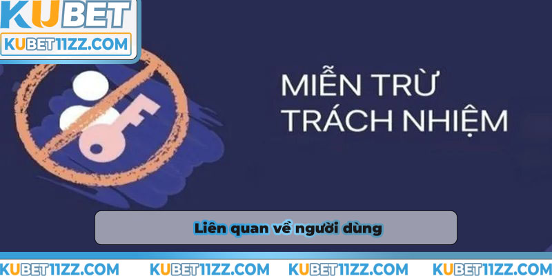 Miễn trừ trách nhiệm về người dùng